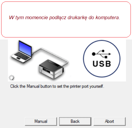 Instalowanie sterowników drukarki