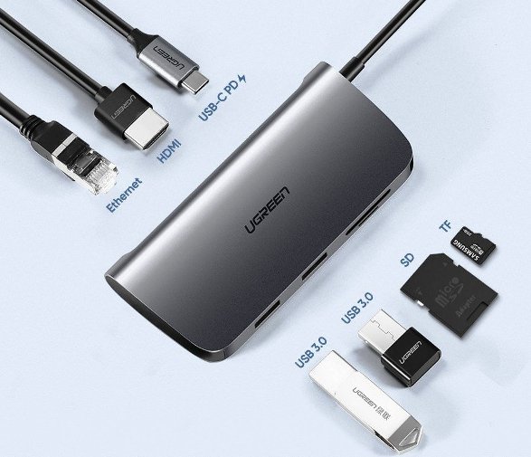 UGREEN Premium 7-in-1 USB-C Hub for MacBook sterowniki